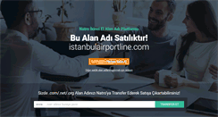 Desktop Screenshot of istanbulairportline.com